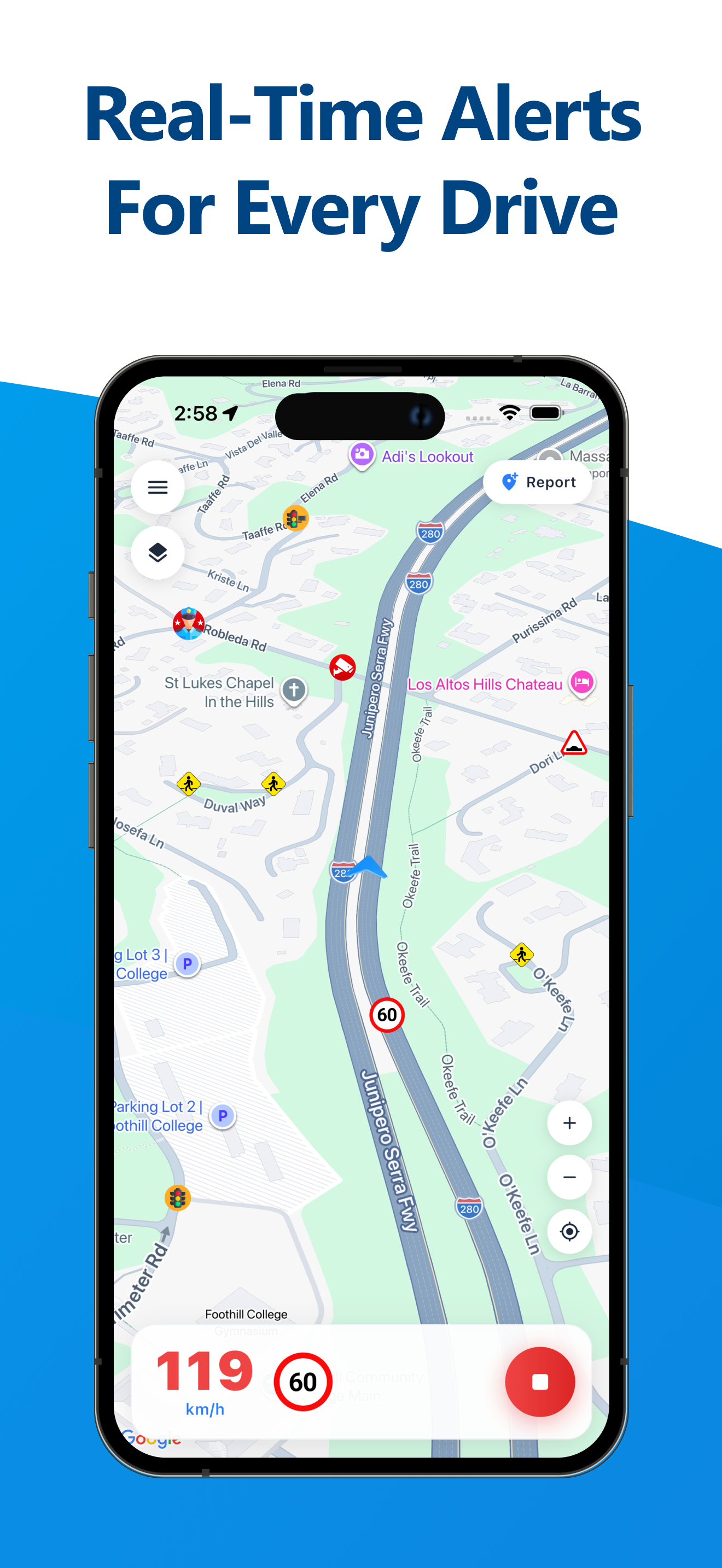 iOS real-time alerts